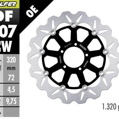 Galfer Tarcza hamulcowa - DUCATI DIAVEL 1200 - - DF807CW