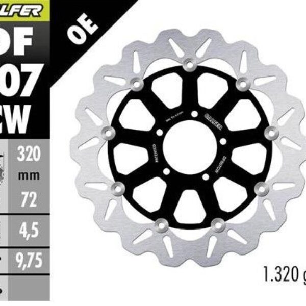 Galfer Tarcza hamulcowa – DUCATI DIAVEL 1200 – – DF807CW