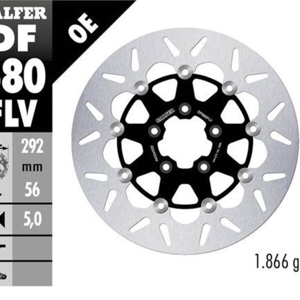 GALFER TARCZA HAMULCOWA PRZÓD HARLEY-DAVIDSON (292X56X5) PŁYWAJĄCA (PATRZ OPIS)