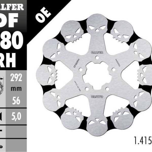 Galfer Tarcza hamulcowa – DF680RH