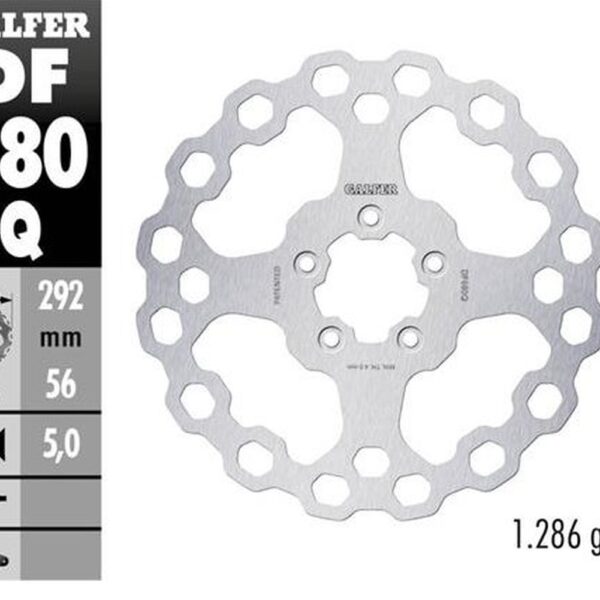 Galfer Tarcza hamulcowa – DF680Q