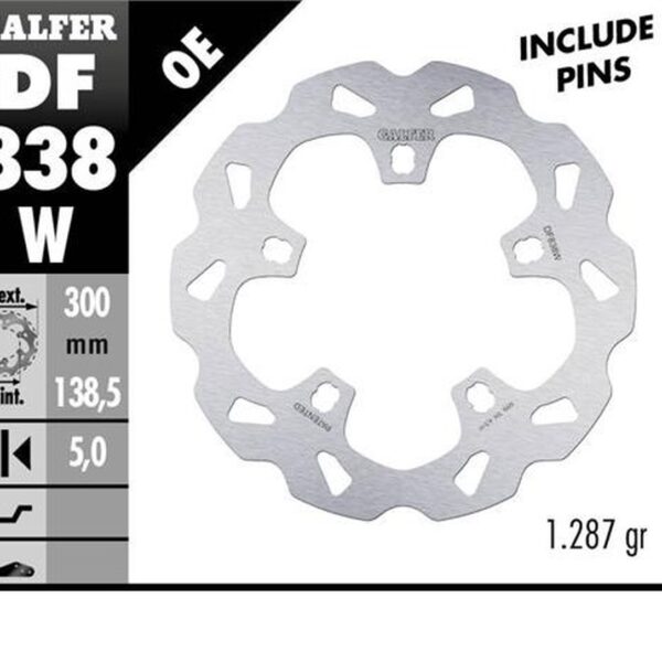 Galfer Tarcza hamulcowa – DF838W