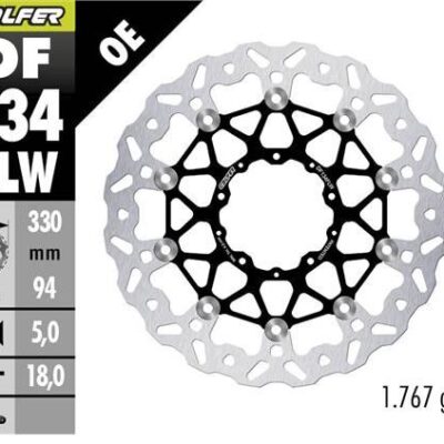 Tarcza Hamulcowa Przód Honda CBR 1000RR '20-; CMX 1100 Rebel '21- (Wave Floating) (330X94X5Mm) | Galfer
