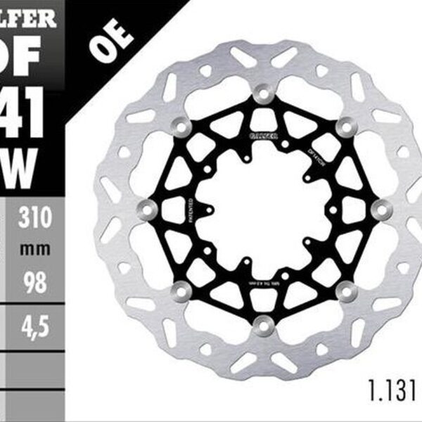 Tarcza Hamulcowa Przód Honda CRF 1100L Africa Twin ’20- (Wave Floating) (310X98X4,5Mm) | Galfer