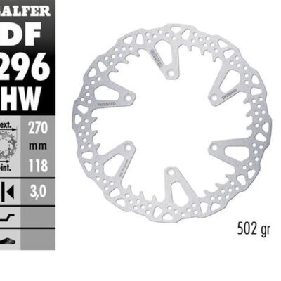 GALFER RK Tarcza hamulcowa - YAMAHA YZ 125 (2017-2024) - DF296HW