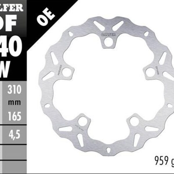 Tarcza Hamulcowa Przód Honda VFR 1200X Crosstourer ’12- (Wave Fixed) (310X165X4., 5Mm) | Galfer