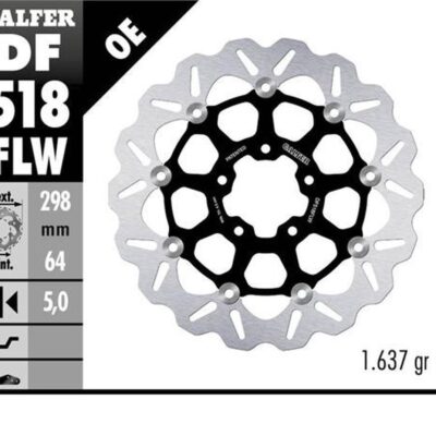 Tarcza Hamulcowa Przód Indian Motorcycle (298X64X5) Pływająca | Galfer