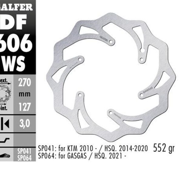 Galfer Tarcza hamulcowa – KTM SX/EX