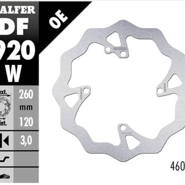Galfer Tarcza hamulcowa – SHERCO SE/SEF 250/300/450 – – DF920W