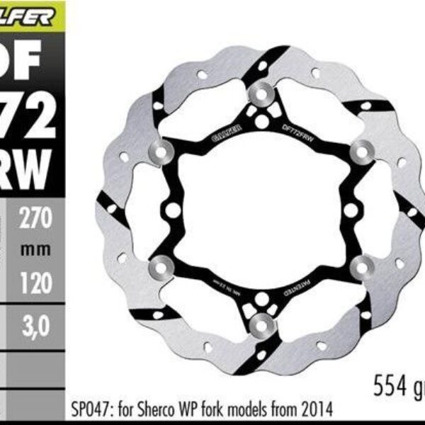 Galfer Tarcza hamulcowa – SHERCO SE/SEF 250/300/450/5… – DF772FRW