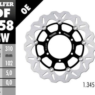 Tarcza Hamulcowa Przód Suzuki GSX-R 600 '08-; GSX-R 750 '08-; GSX-R 1000 '09-'15 (Wave Floating) (310X102X5Mm) | Galfer