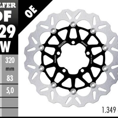 Galfer Tarcza hamulcowa - TRIUMPH TIGER 850 (2018-2024)