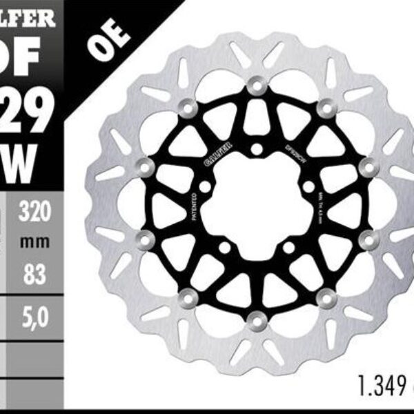 Galfer Tarcza hamulcowa – TRIUMPH TIGER 850 (2018-2024)