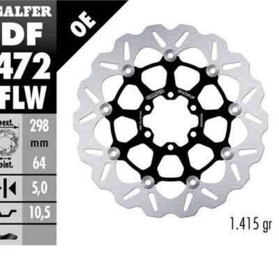 Galfer Tarcza hamulcowa - DF472FLW