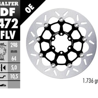 Galfer Tarcza hamulcowa - DF472FLV