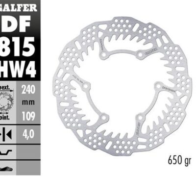 RK Tarcza hamulcowa - BETA 250RR (2012-2024) - DF815HW4