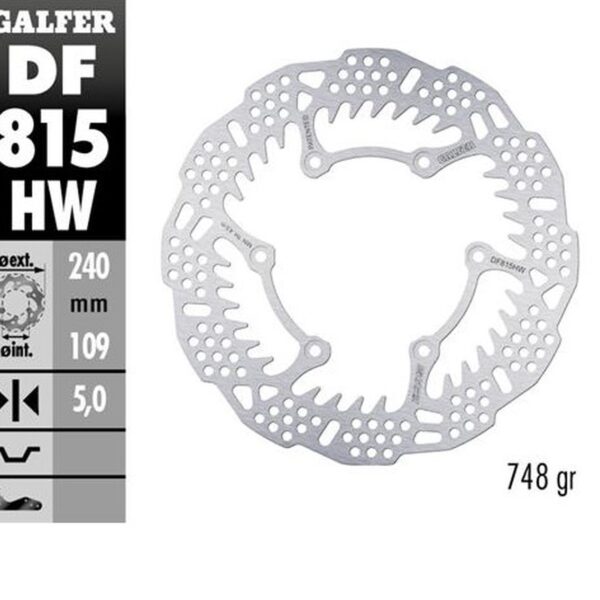 RK Tarcza hamulcowa – BETA 250RR (2012-2024) – DF815HW