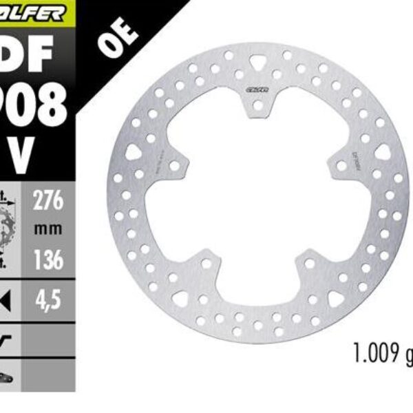 Galfer Tarcza hamulcowa – BMW R 1300GS ADVENTURE (ROU… (2023-2025) – DF908V