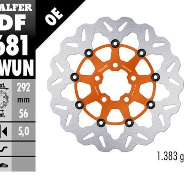 Galfer Tarcza hamulcowa – DF681CWUN