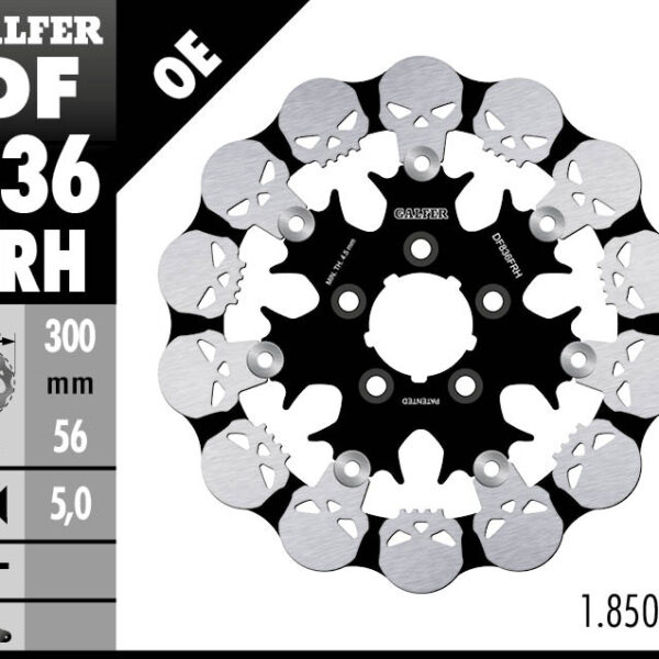 Galfer Tarcza hamulcowa – DF836FRH
