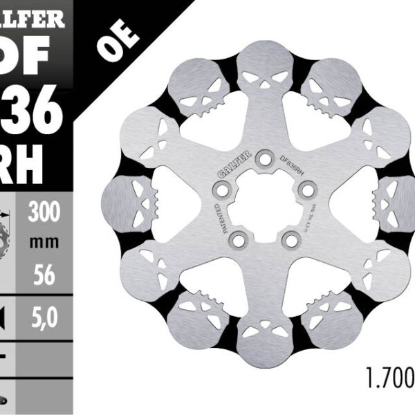 Galfer Tarcza hamulcowa – DF836RH