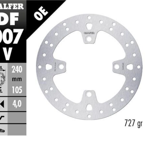 Galfer Tarcza hamulcowa – HONDA XL 600/650/700V TRANSALP (1991-2010) – DF007V