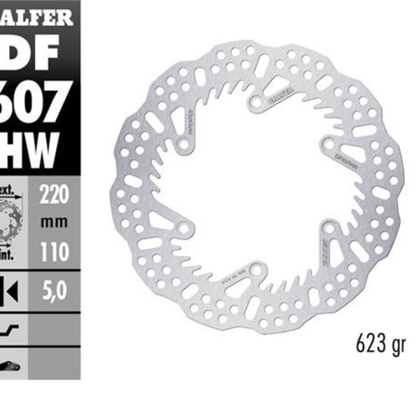 RK Tarcza hamulcowa – KTM SX/EXC/SX-F/EXC-F (1993-2024) – DF607HW