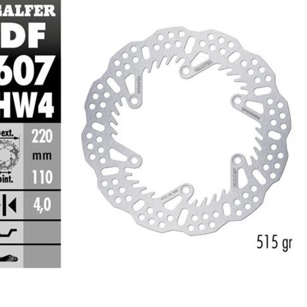 RK Tarcza hamulcowa – KTM SX/EXC/SX-F/EXC-F (1993-2024) – DF607HW4