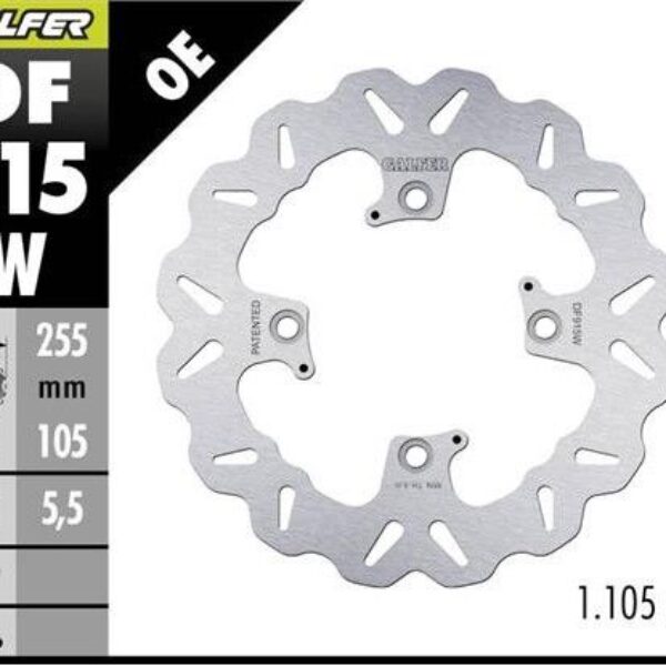 Galfer Tarcza hamulcowa – TRIUMPH BONNEVILLE (2004-2025)