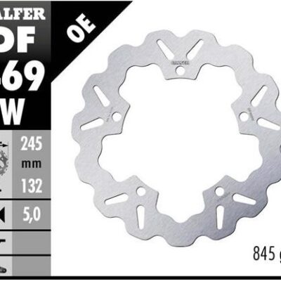 Galfer Tarcza hamulcowa - YAMAHA MT 07 (ABS) (2013-2023)