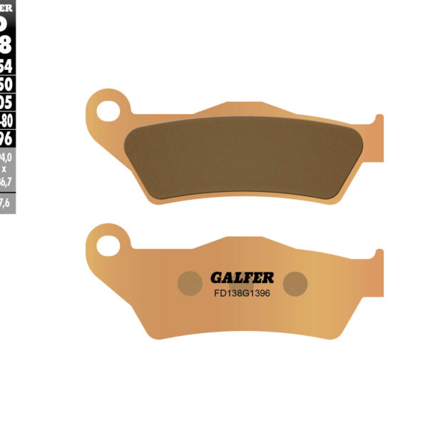 Galfer Klocki hamulcowe – KG606WLL