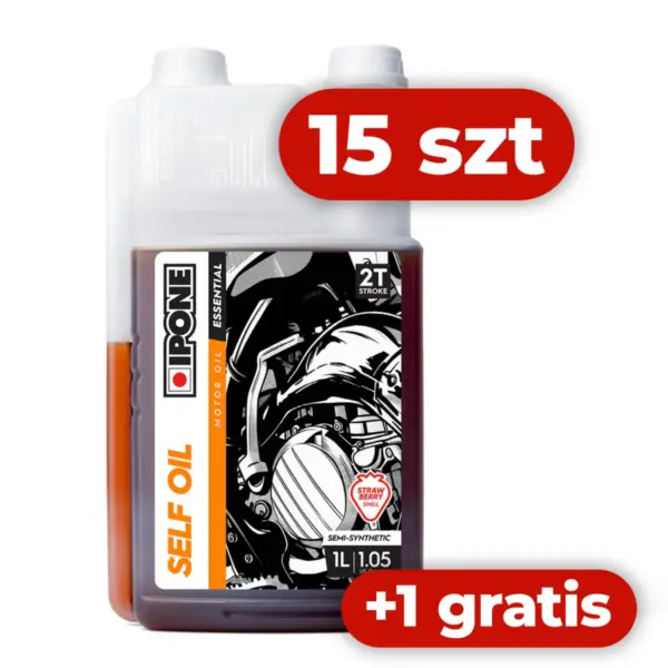 Ipone self oil 2t olej do mieszanki semisyntetyk 1l | 801061