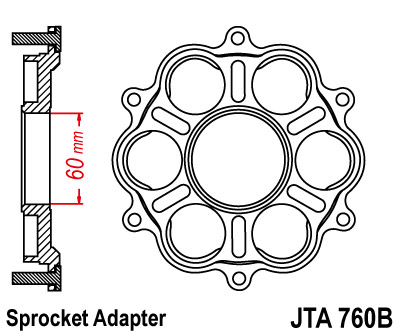 JT Aluminiowe - DUCATI 1098/1099/1198