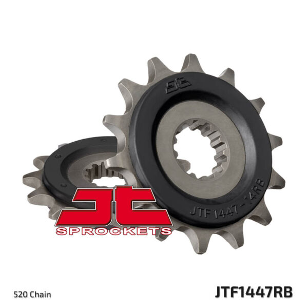 Zębatka Przednia 2299 14 z Gumą Suzuki GSR 250 12-17, GSX 250R 17-18, DL 250 V-Strom 17-18, Inazuma 250 12-17 (229914Jtrb) (Łańc.520) | JT