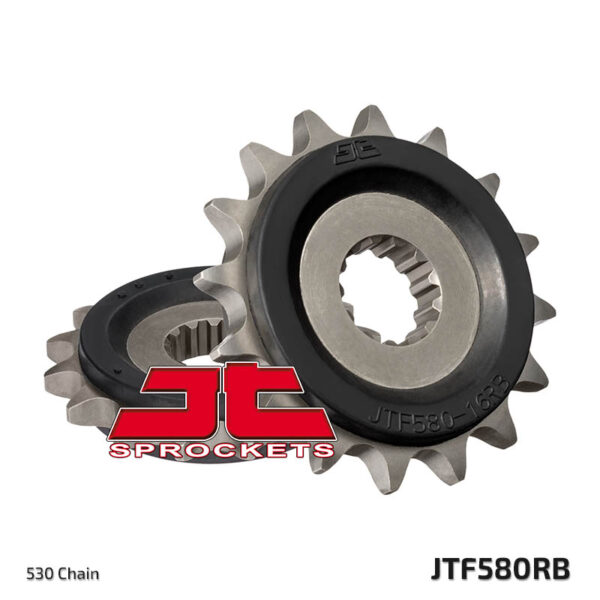 Zębatka Przednia 580 17 z Gumą Yamaha FZR 1000/ FZ6/ R6 (58017JTRB) (Łańc. 530) | JT