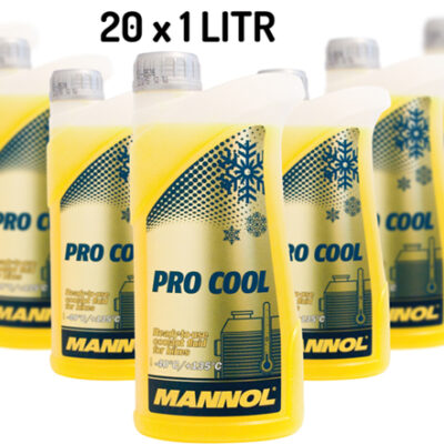 Płyn DO Chłodnic PRO COOL 1L Motocyklowy (-40ST.C/+135ST.C) GOTOWY DO Użycia - Karton 20 Szt. (PAKIET)