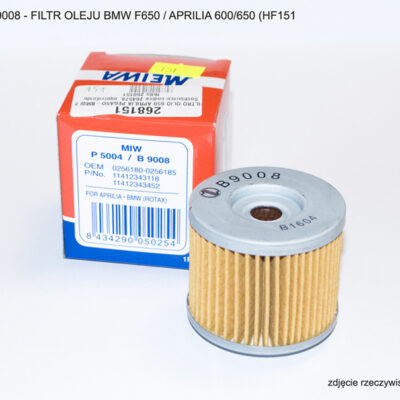 Filtr oleju - BMW F650 / APRILIA 600/650...