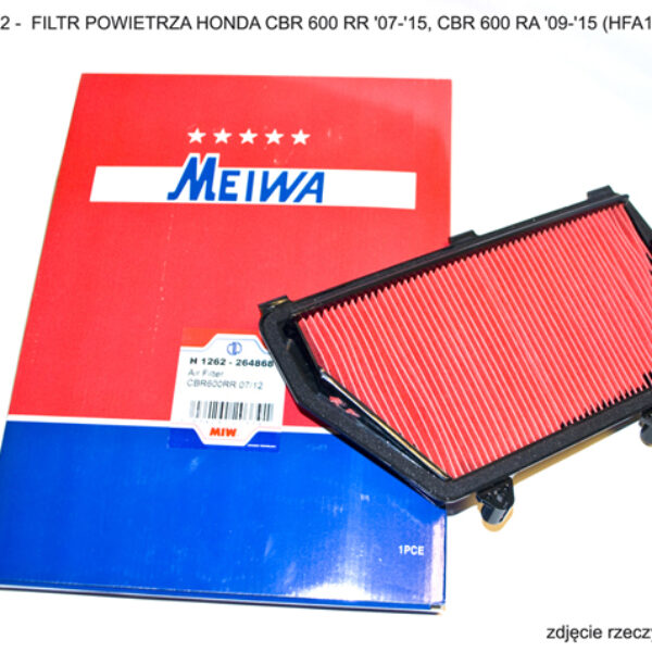 Filtr Powietrza Honda CBR 600 RR ’07-’15, CBR 600 RA ’09-’15 (HFA1620) (10) (Na Zamówienie) | MIW