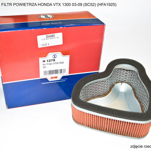 Filtr Powietrza Honda VTX 1300 03-09 (SC52) (HFA1925) | MIW
