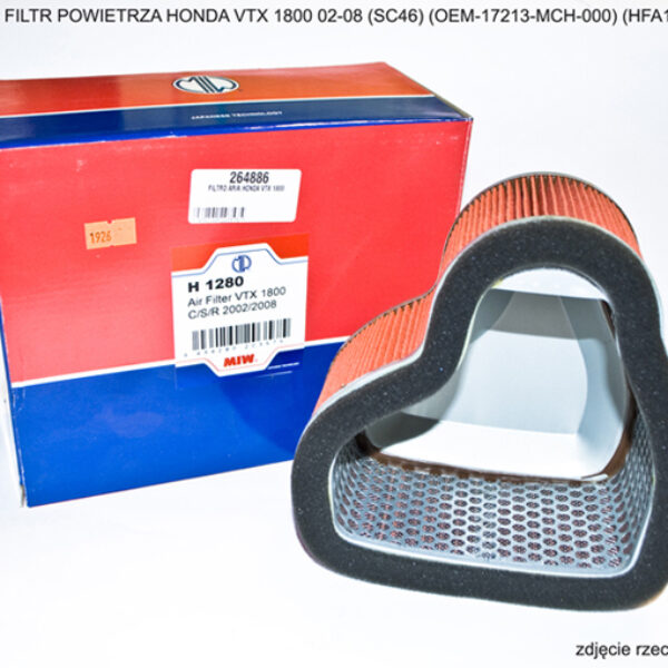 Filtr Powietrza Honda VTX 1800 02-08 (SC46) (HFA1926) | MIW