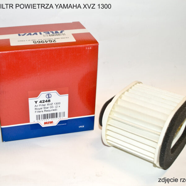 Filtr Powietrza Yamaha XVZ 1300 ROYAL STAR 05-13 (2SZT. NA Motocykl) (HFA4918) | MIW