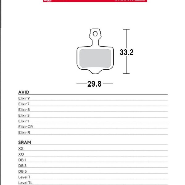 Klocki hamulcowe – 730633