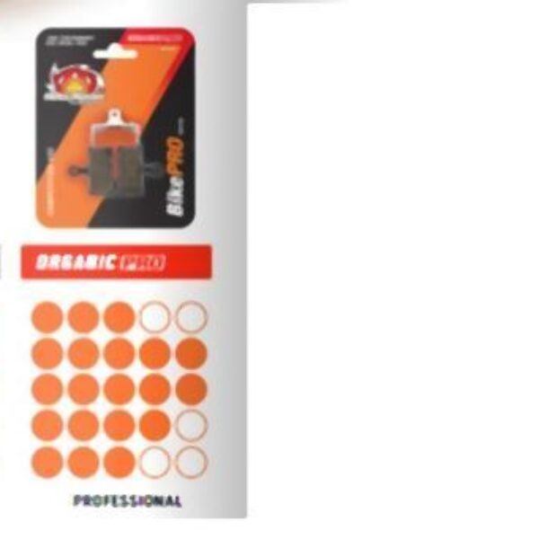 Bike PRO Klocki Hamulcowe Rowerowe Organiczne PRO Pasuje DO Shimano Deore BR-M575, BR-M525, BR-M515, BR-T615, BR-M506, BR-M505, BR-MT500, BR-M495, BR-M486, BR-M485, BR-M475, Tektro | Moto-Master