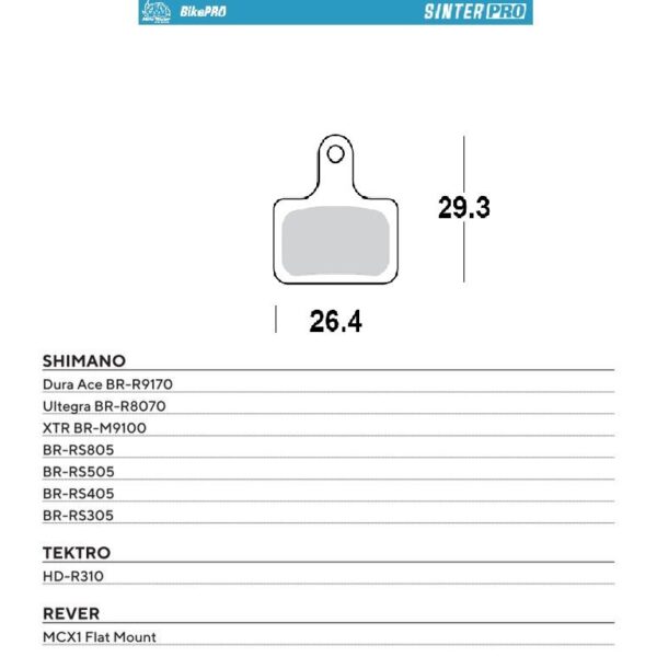 MOTO-MASTER Klocki hamulcowe – 731846