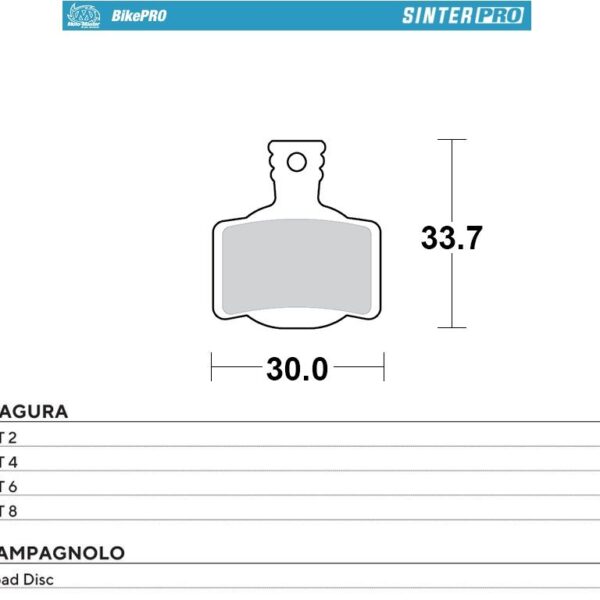 MOTO-MASTER Klocki hamulcowe – 730946
