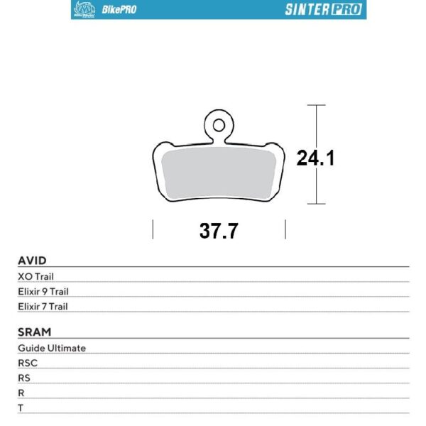MOTO-MASTER Klocki hamulcowe – 730846
