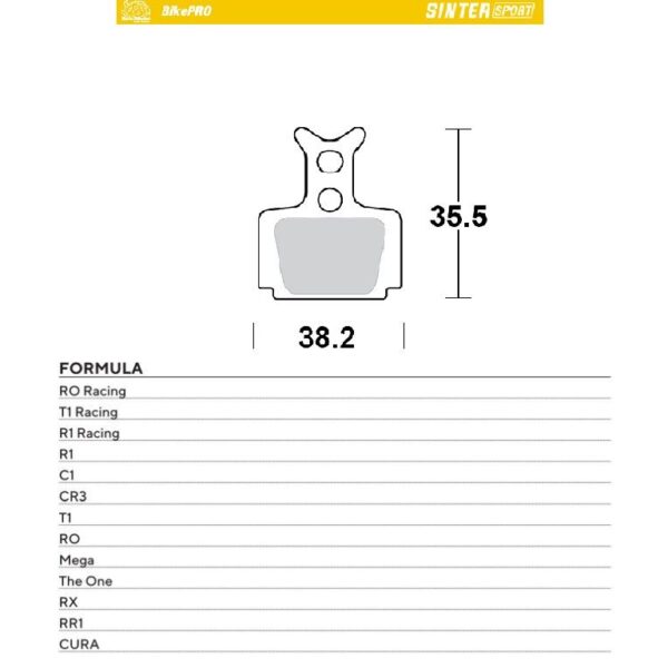 MOTO-MASTER Klocki hamulcowe – 730755