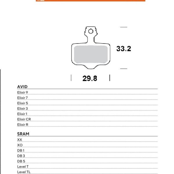 MOTO-MASTER Klocki hamulcowe – 730654
