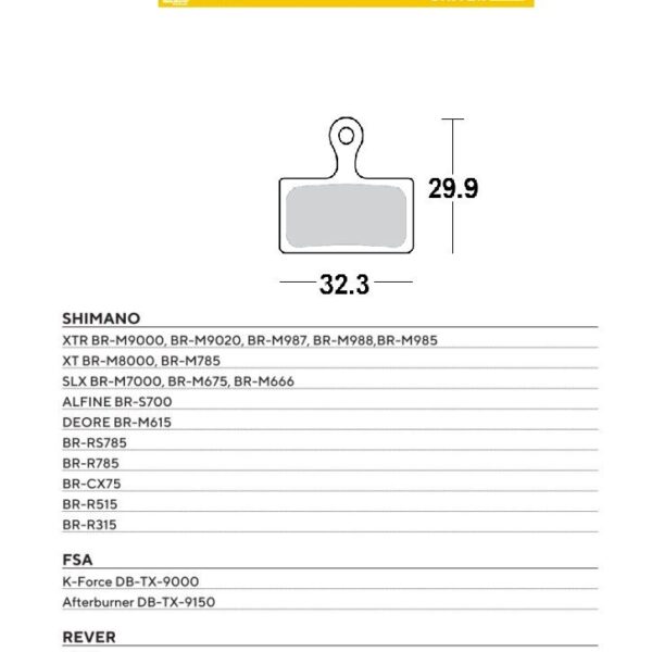 MOTO-MASTER Klocki hamulcowe – 730455
