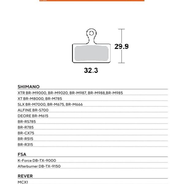 MOTO-MASTER Klocki hamulcowe – 730454